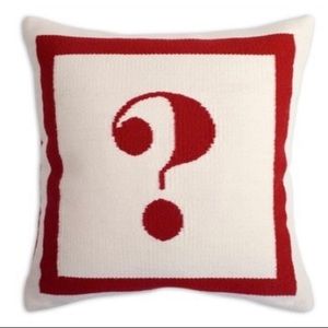 Jonathan Adler Needlepoint Pillow